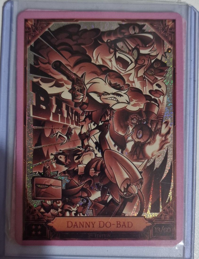 What is Danny Do-Bad Hazbin Hotel trading card worth?