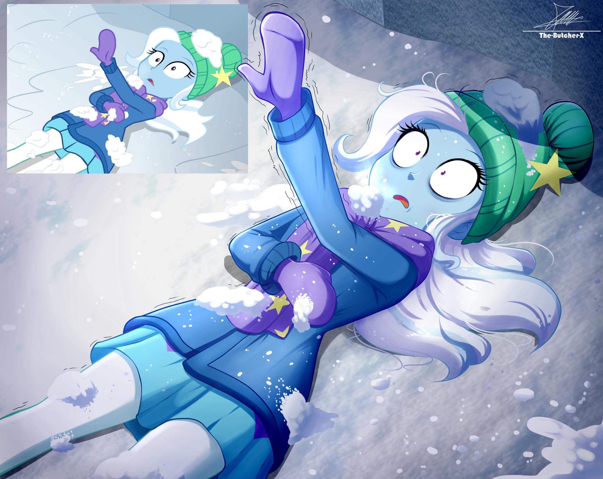 OH MAN! Trixie's Freezing!! 😰😰 (Captain Planet)