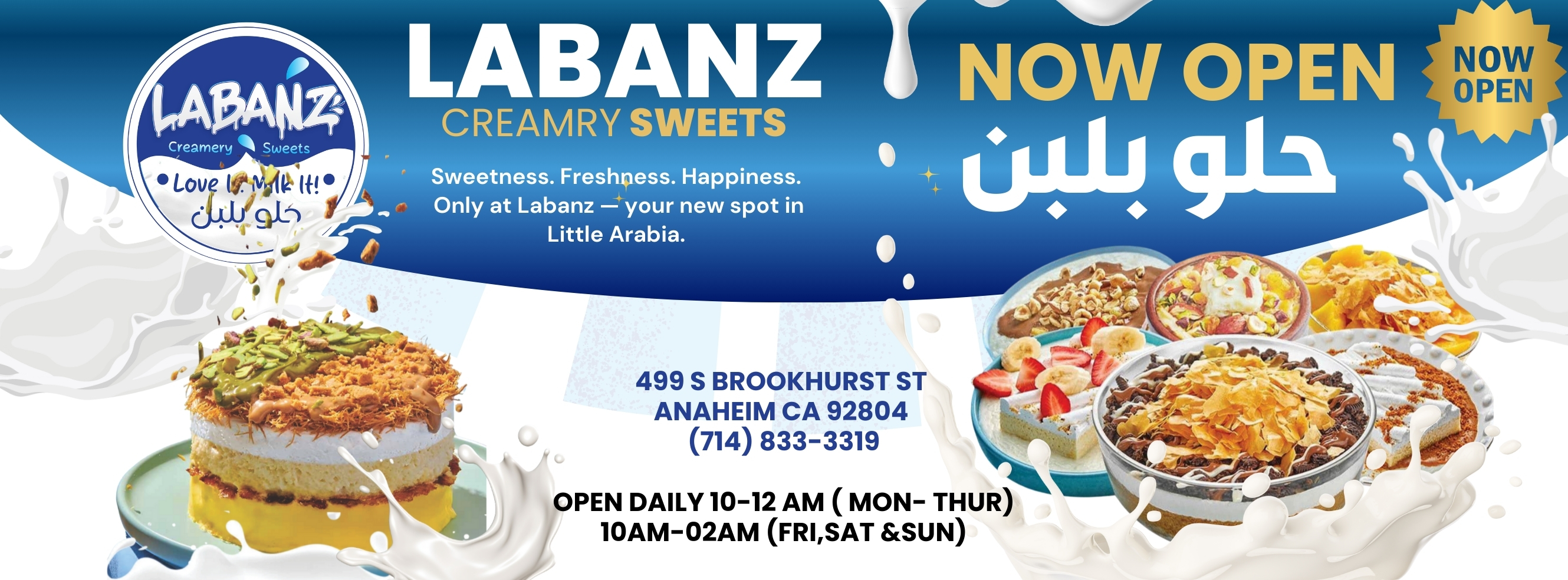 Labanz Cafe Dessert & Dairy | Anaheim CA