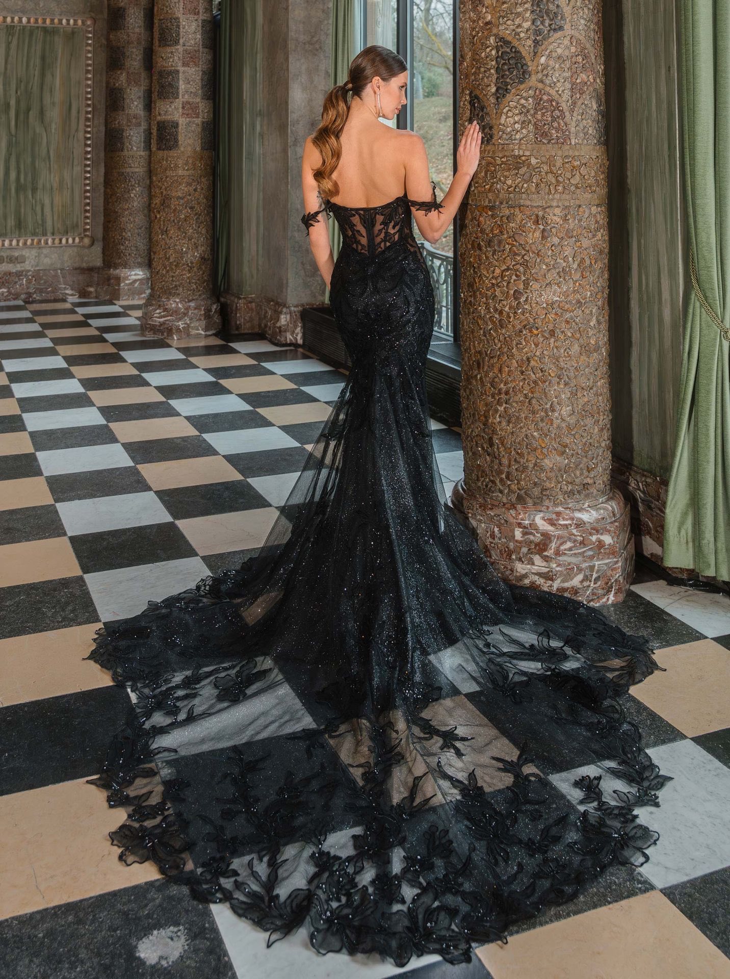 Are you looking for a black wedding gown in the UK?
