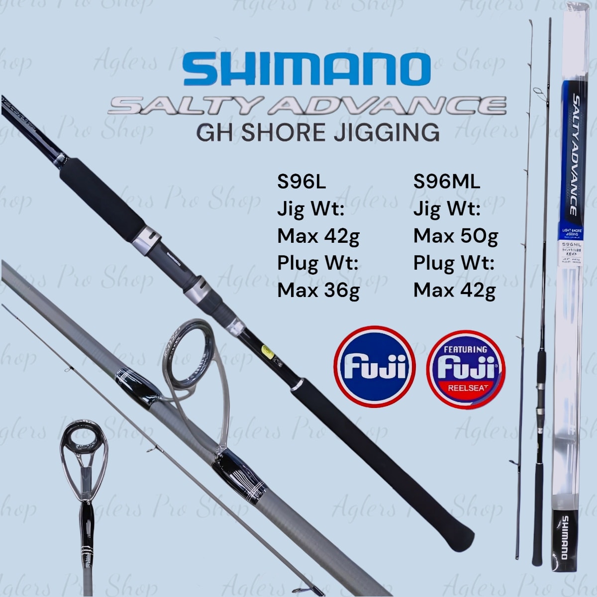 Shimano SALTY ADVANCE Light Shore Jigging Series Price: * 96L
