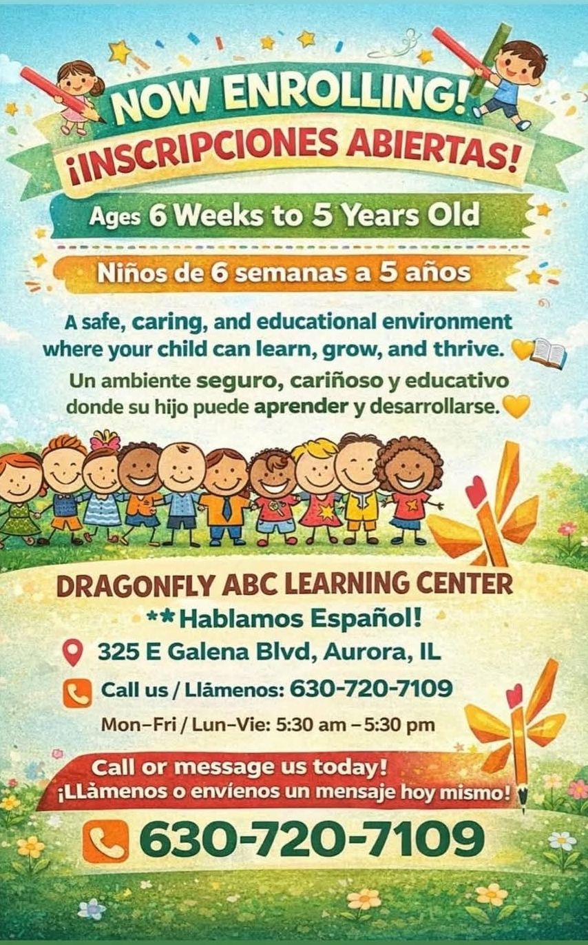 Dragonfly ABC Learning Center | Aurora IL