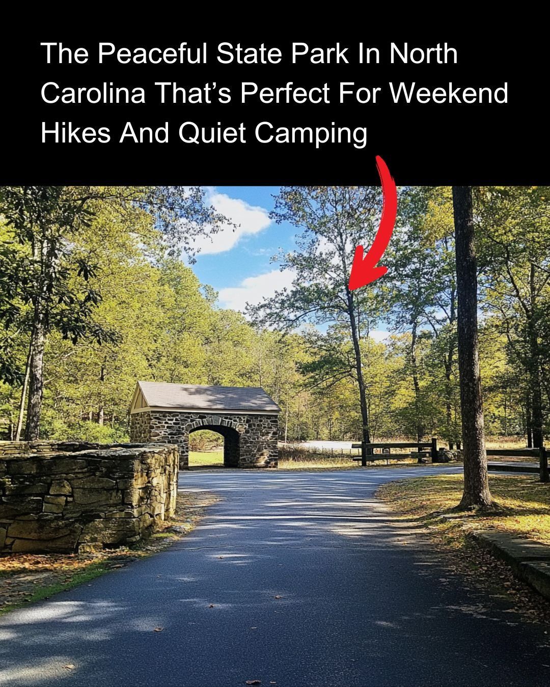 North - This peaceful park is perfect for relaxing hikes and camping ... - Perfect For North Carolina Locals