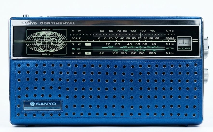 80s vintage SANYO Sanyo RP8700 Pulsar FM/MW/SW1-4 (FM/Medium/Short