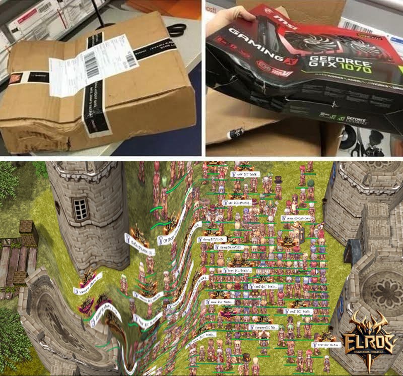 สั่งการ์ดจอมาจาก Temu... - Elros Ragnarok Project | Facebook