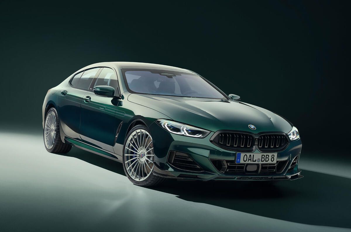 Alpina's 612bhp take on the BMW 8-series Gran Coupé goes heavy on