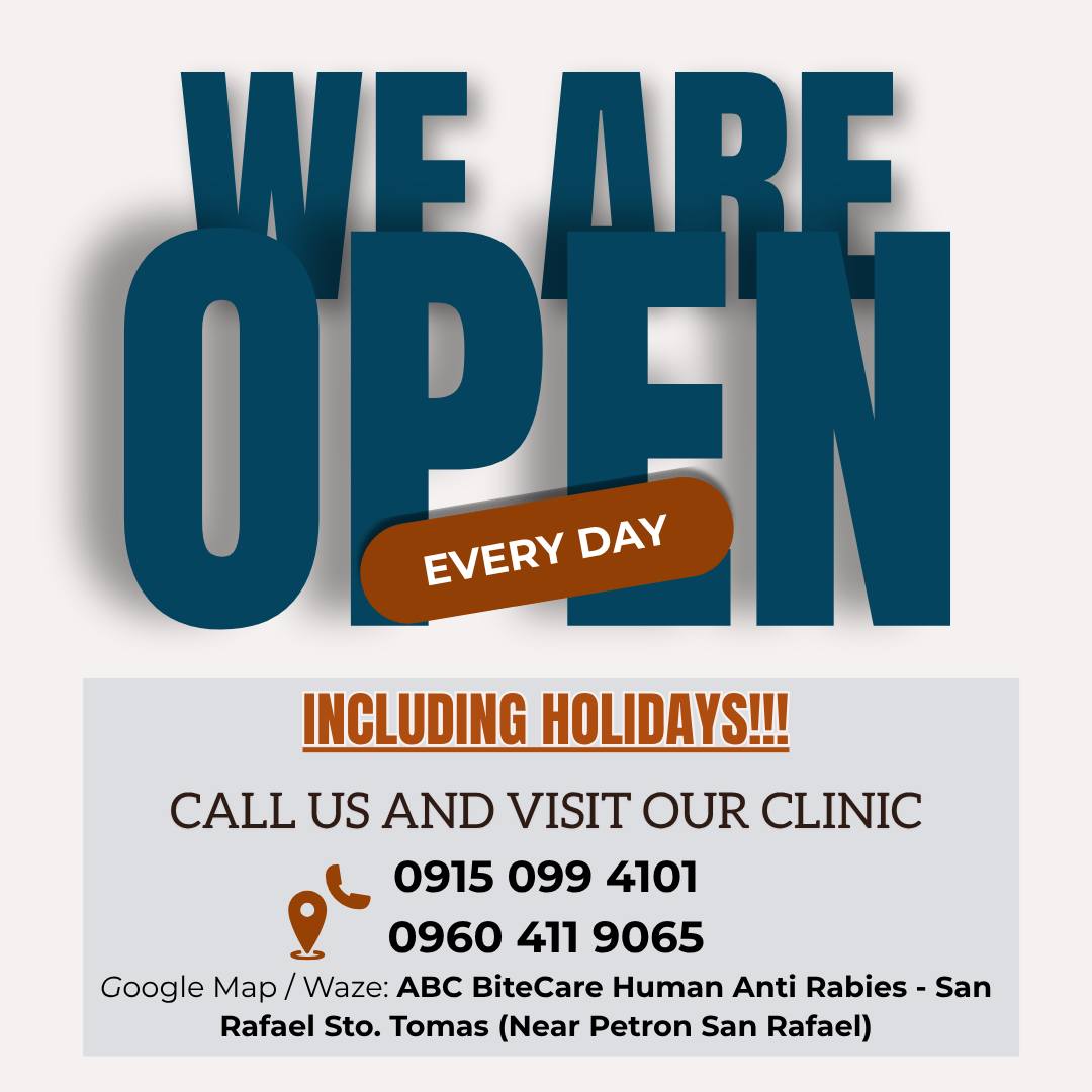 BiteCare ABC Anti Rabies Vaccine Clinic | Santo Tomas