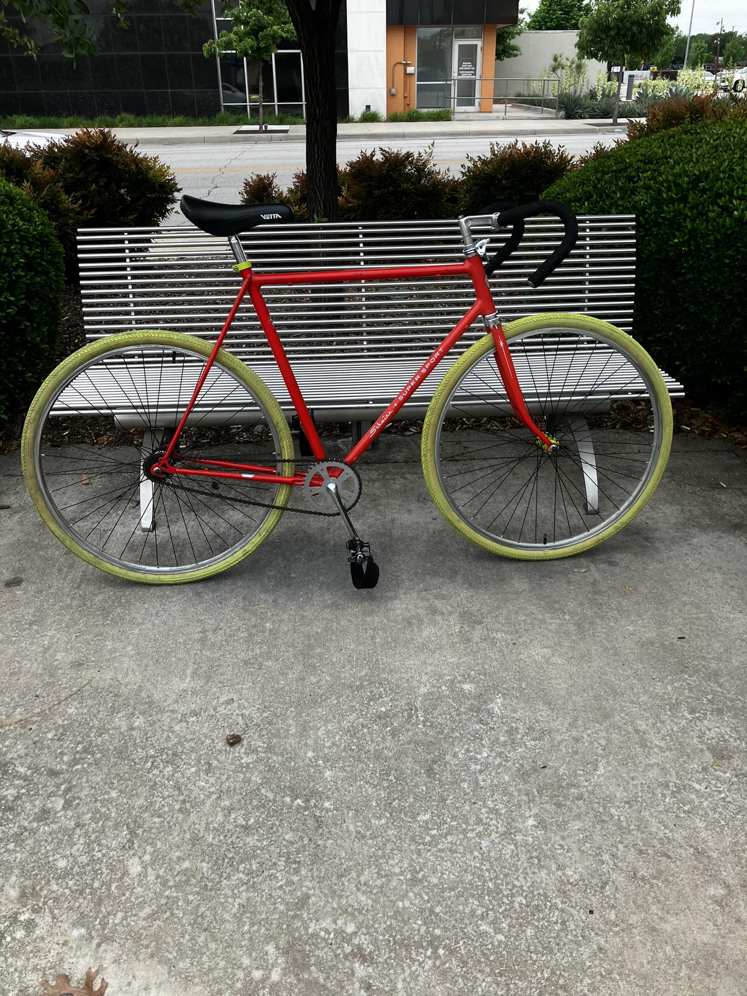 Converting 1973 super sport to fixed gear bike