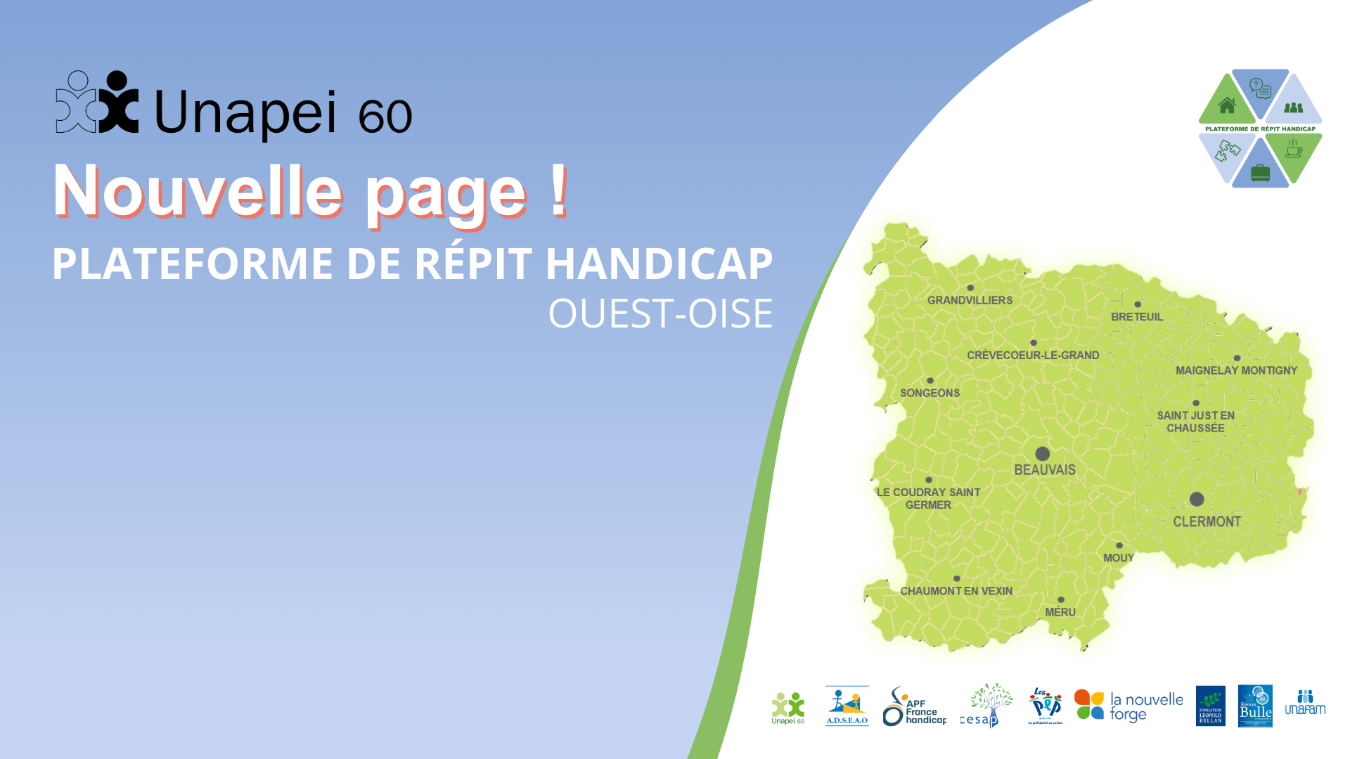 Plateforme de Répit Handicap Ouest Oise | Beauvais