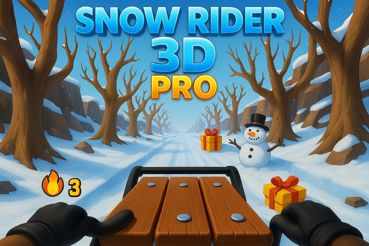 Snow Rider 3D - ️ SNOW RIDER 3D PRO – THE ULTIMATE PRO... | Facebook