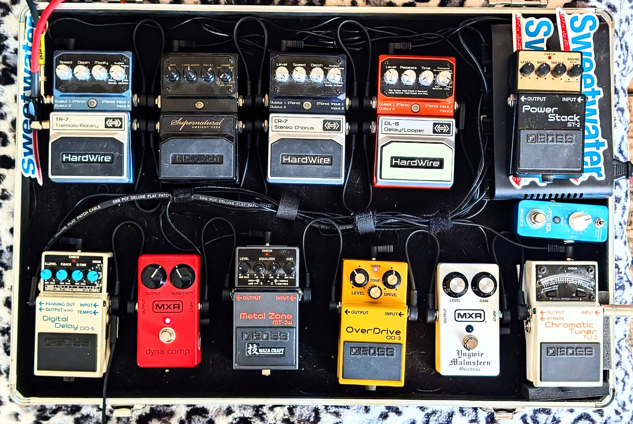 MXR308 YJM and DOD308 JYM pedal comparison