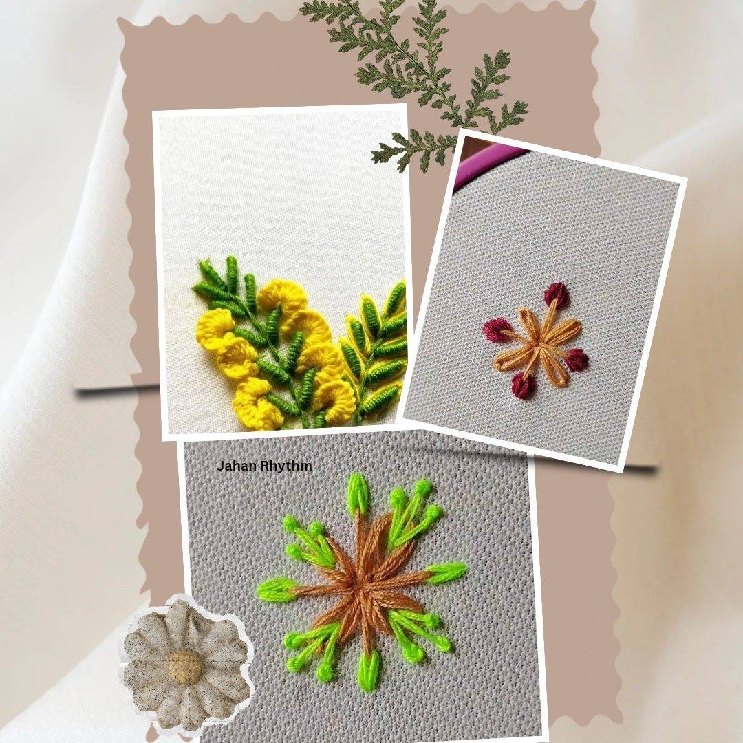 Flower embroidery, stitch embroidery designs, hand embroidery work ...