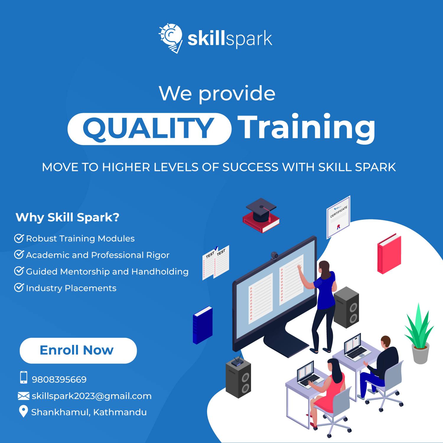 Skill Spark - Reach new heights in your career with our... | Facebook