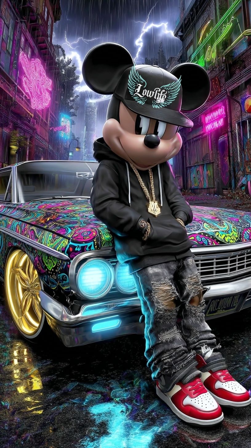 TrapToonz - Mickey Mouse #mickeymouse #disney #classic #impala # ...