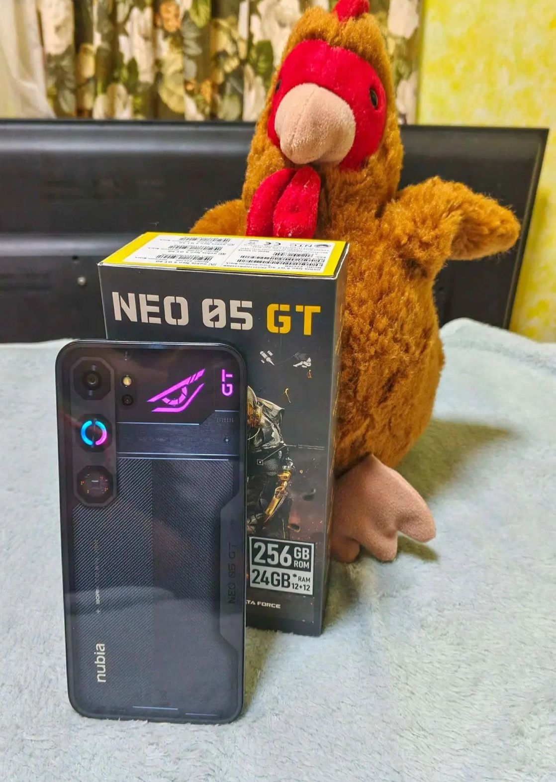 Try swap sa gt 30 pro or pova 7 ultra Nubia Neo 5 GT 5G 12+12/256