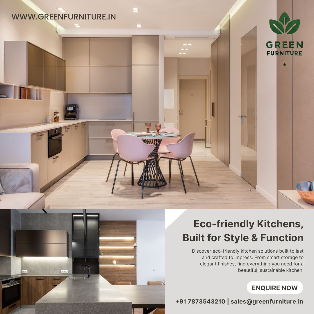 Green - 🍽️ Sustainable Kitchens, Stylish Living 🌿 Transform your ...