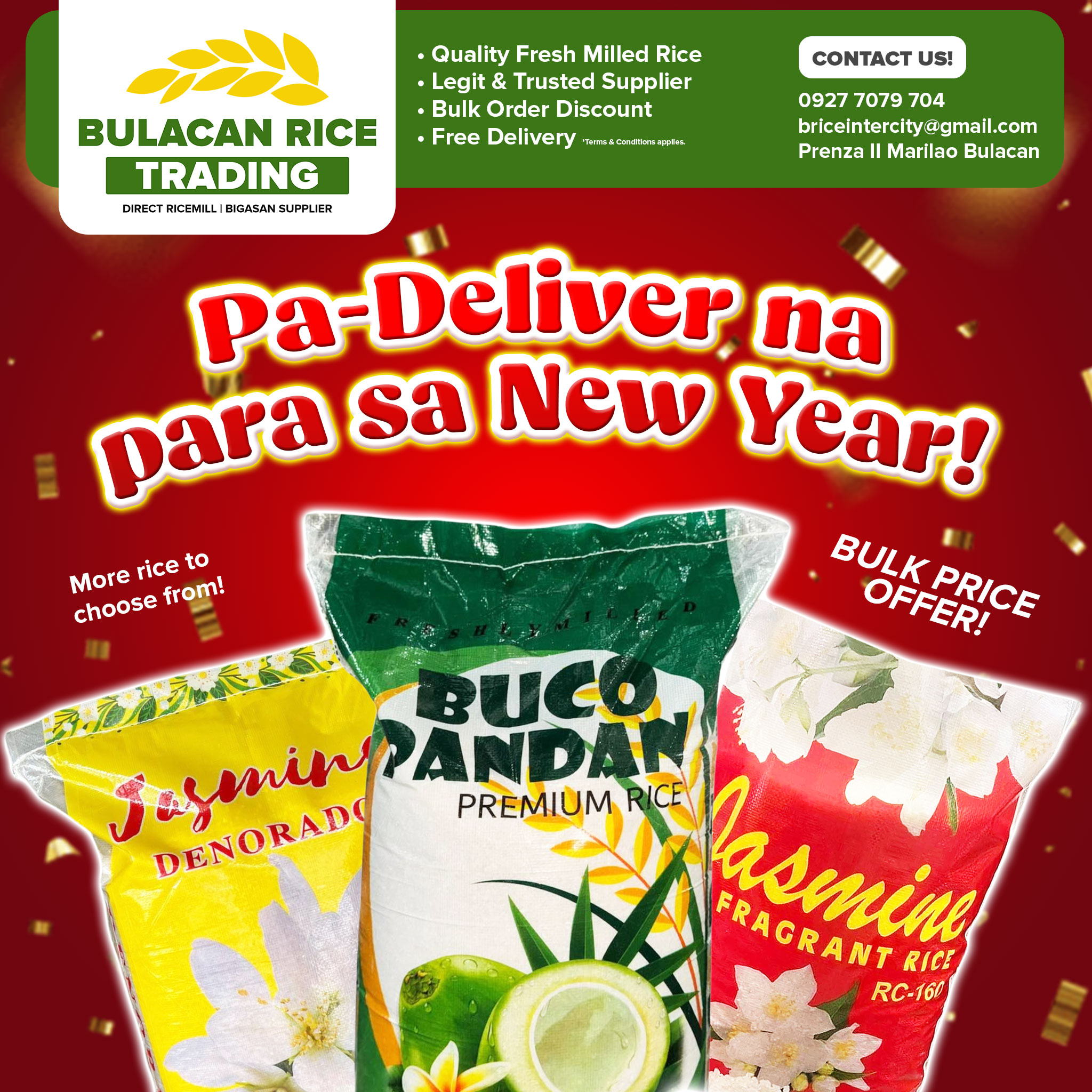 Bulacan Rice Trading - Bigasan Supplier | Marilao