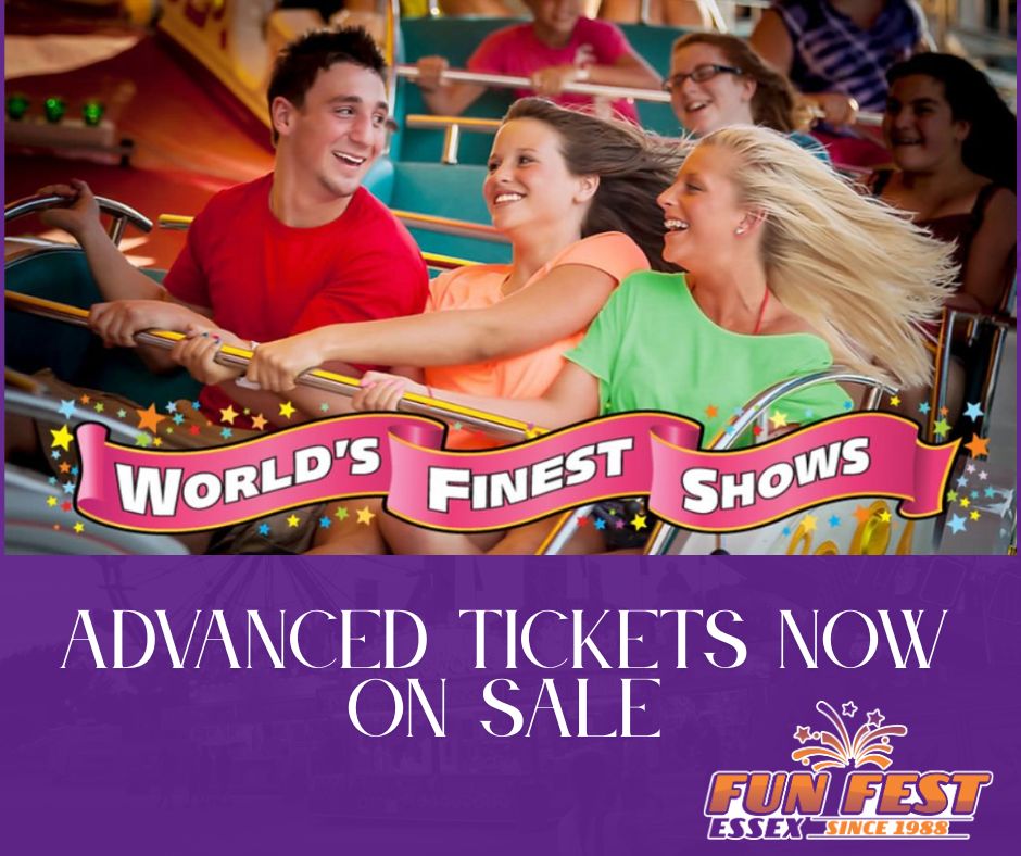 Essex - 🎟️🎡 Advance Ride Tickets Now on Sale – ONE MORE WEEK to Save! 🎡 ...