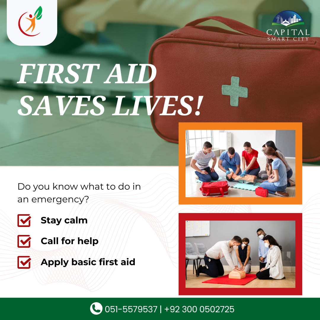 Smart - First Aid Saves Lives! At Capital Smart City, your safety is ...