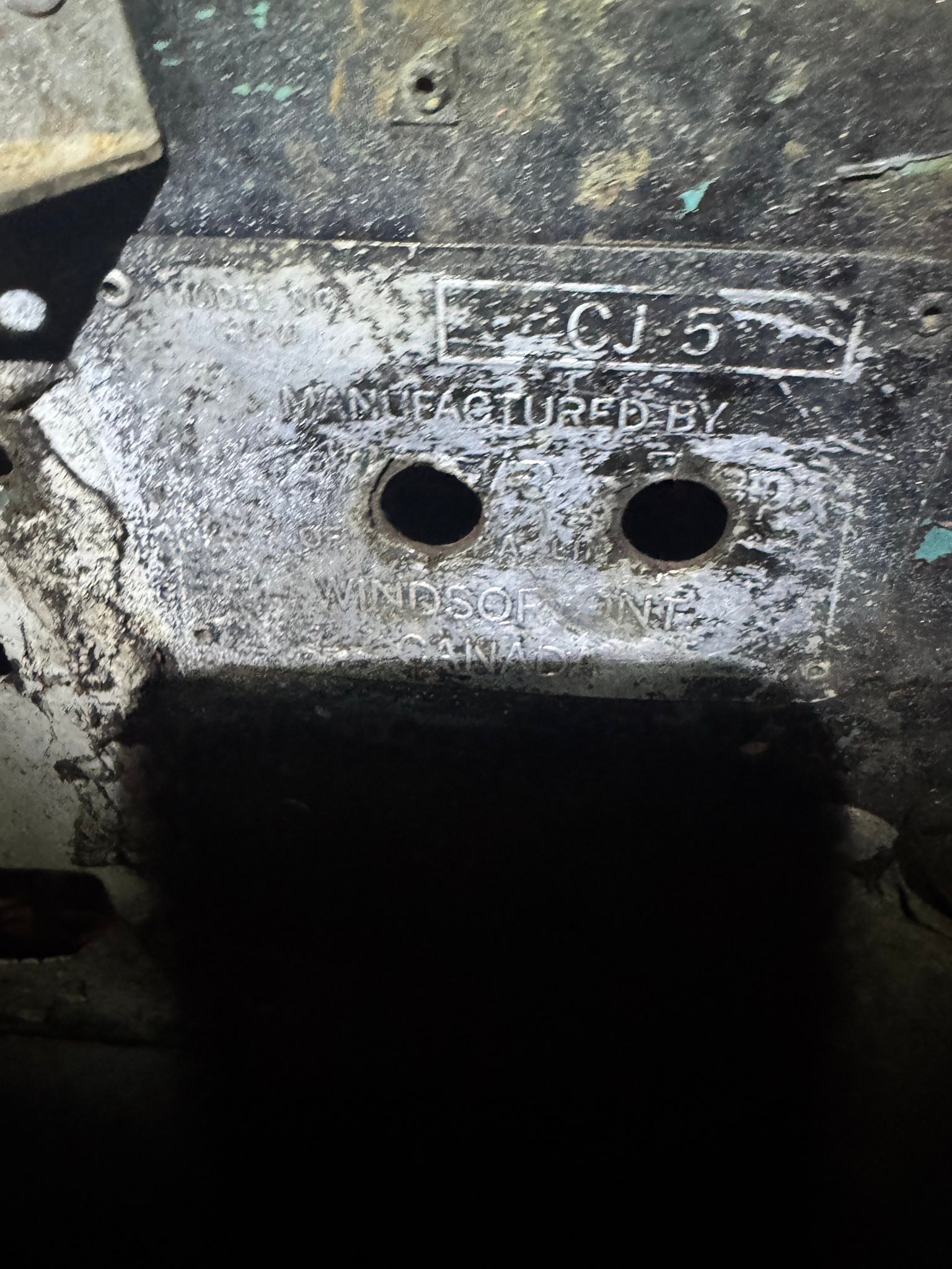 Identify 1969 Jeep CJ5 engine and VIN location?