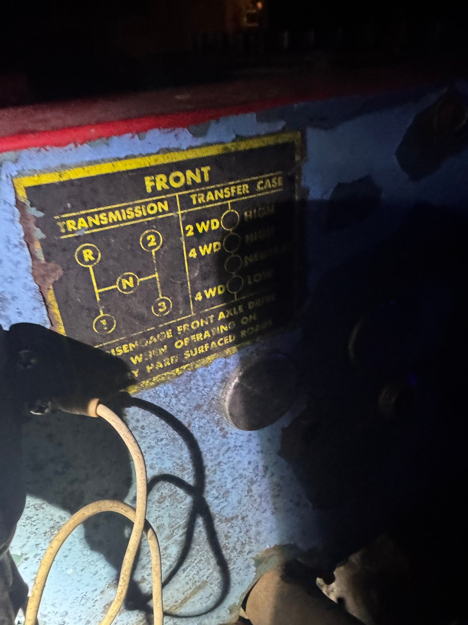 Identify 1969 Jeep CJ5 engine and VIN location?