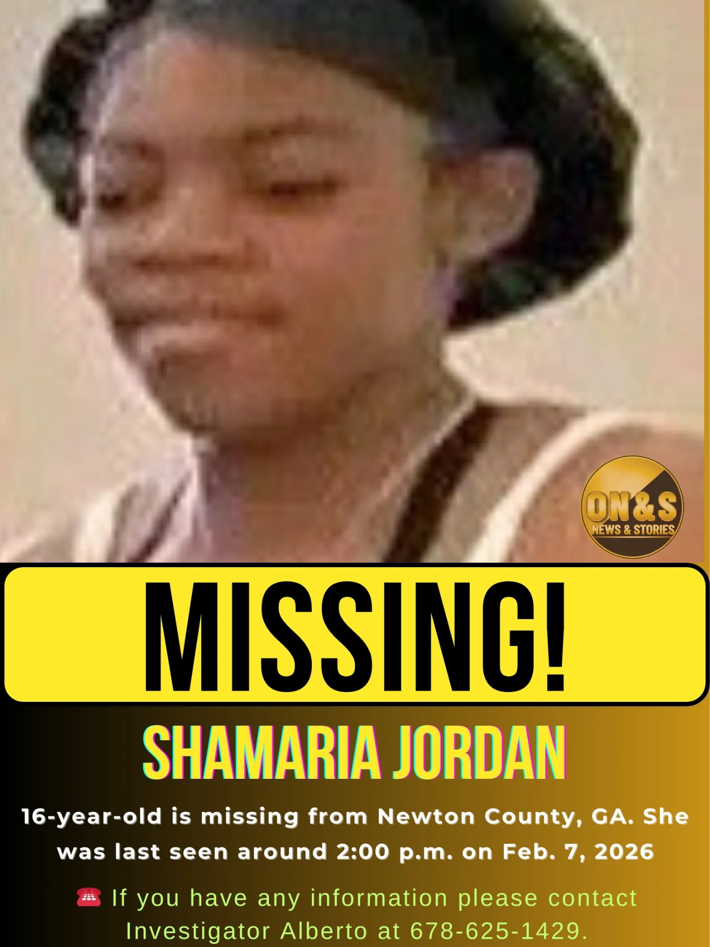 🚨 MISSING JUVENILE |... - Outrageous News & stories | Facebook