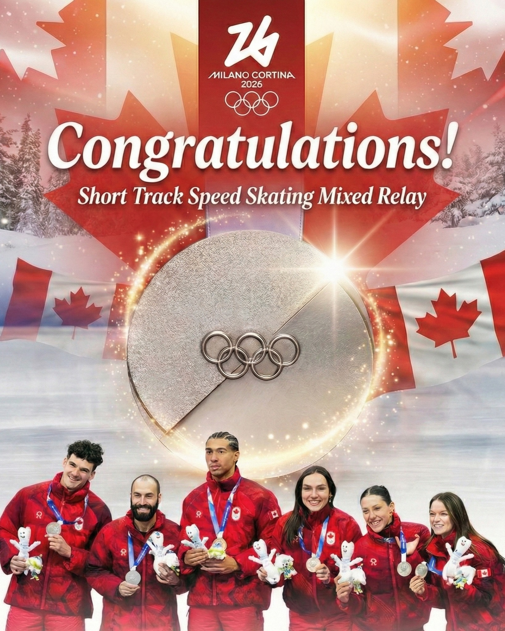 Dear - Our athletes have just made history by winning Canada's first ...