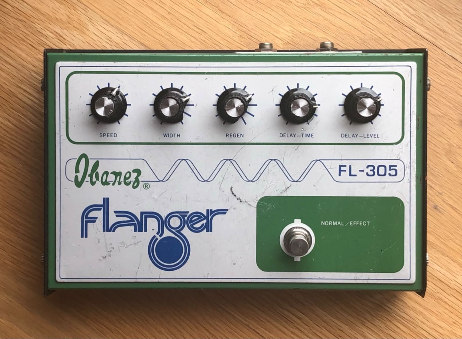 Ibanez FL-305 Flanger エフェクター ビンテージ Vintage Ibanez FL-305 flanger pedal features