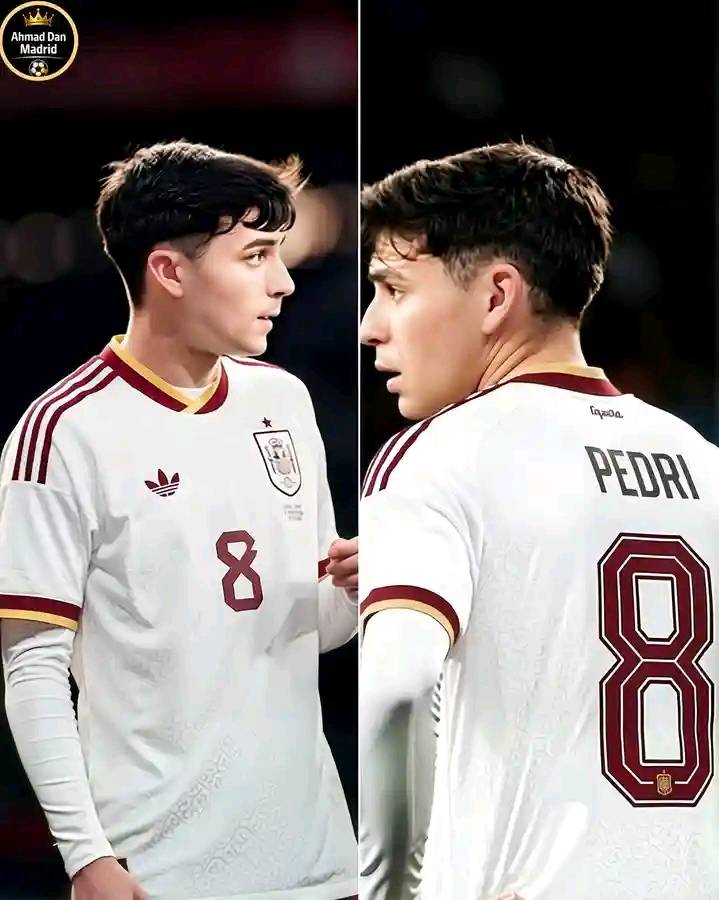 Pedri Gonzalez to wear number 20 shirt for Spain