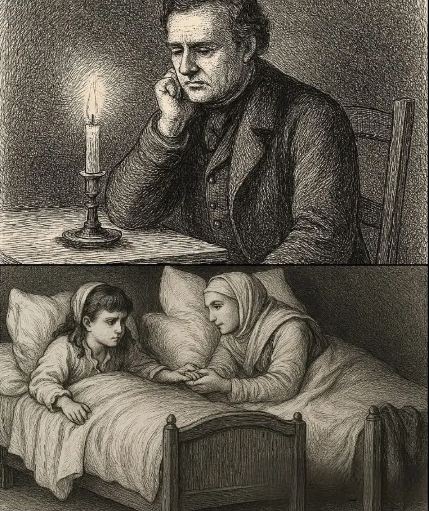 SHE'll SLEEP 1st デモ 「See The Light」 Before cheap electric light, a lot of people slept in two shifts