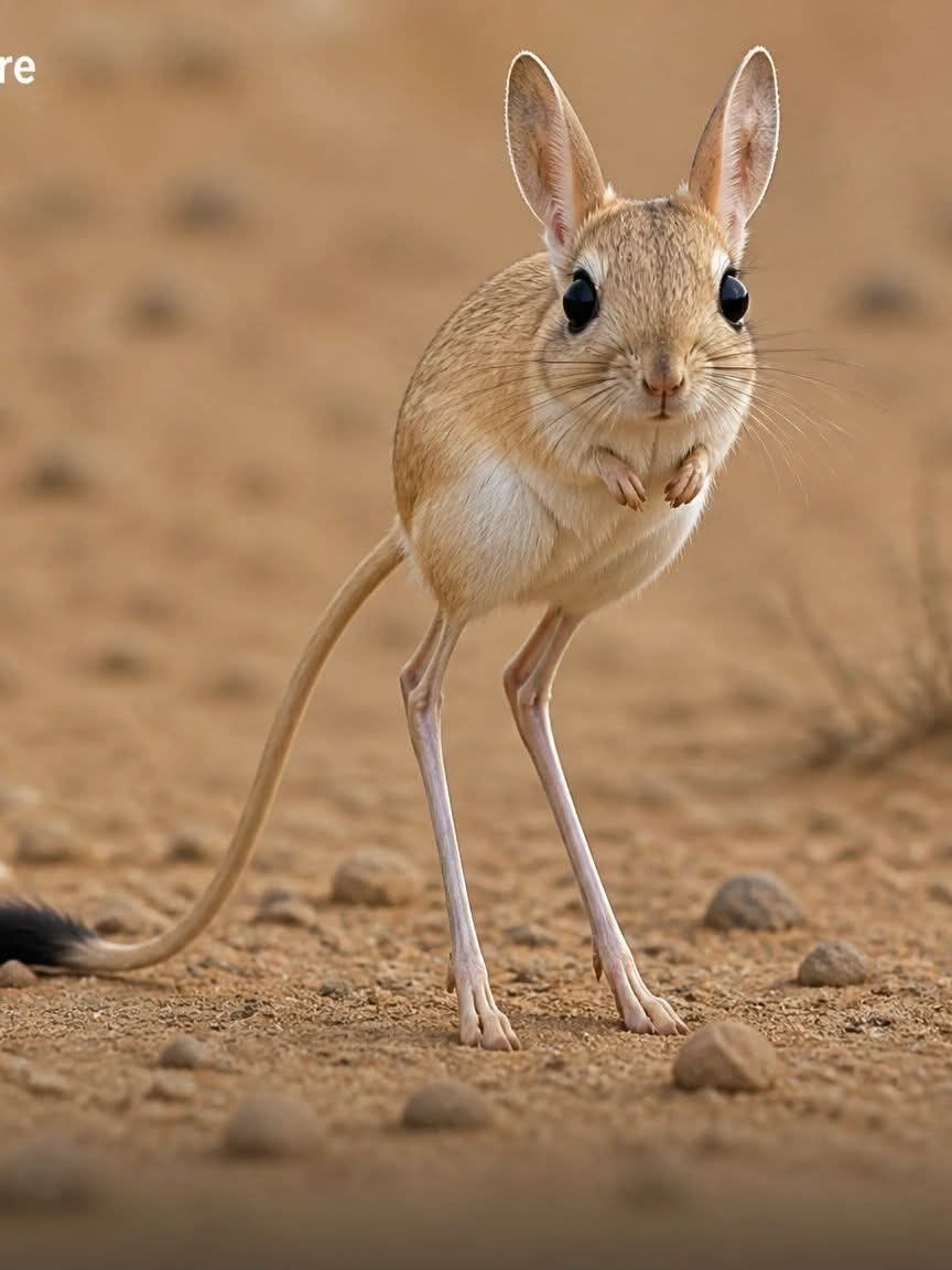 Lesser Egyptian jerboa at Smithsonian's museum reminds of Muad'dib