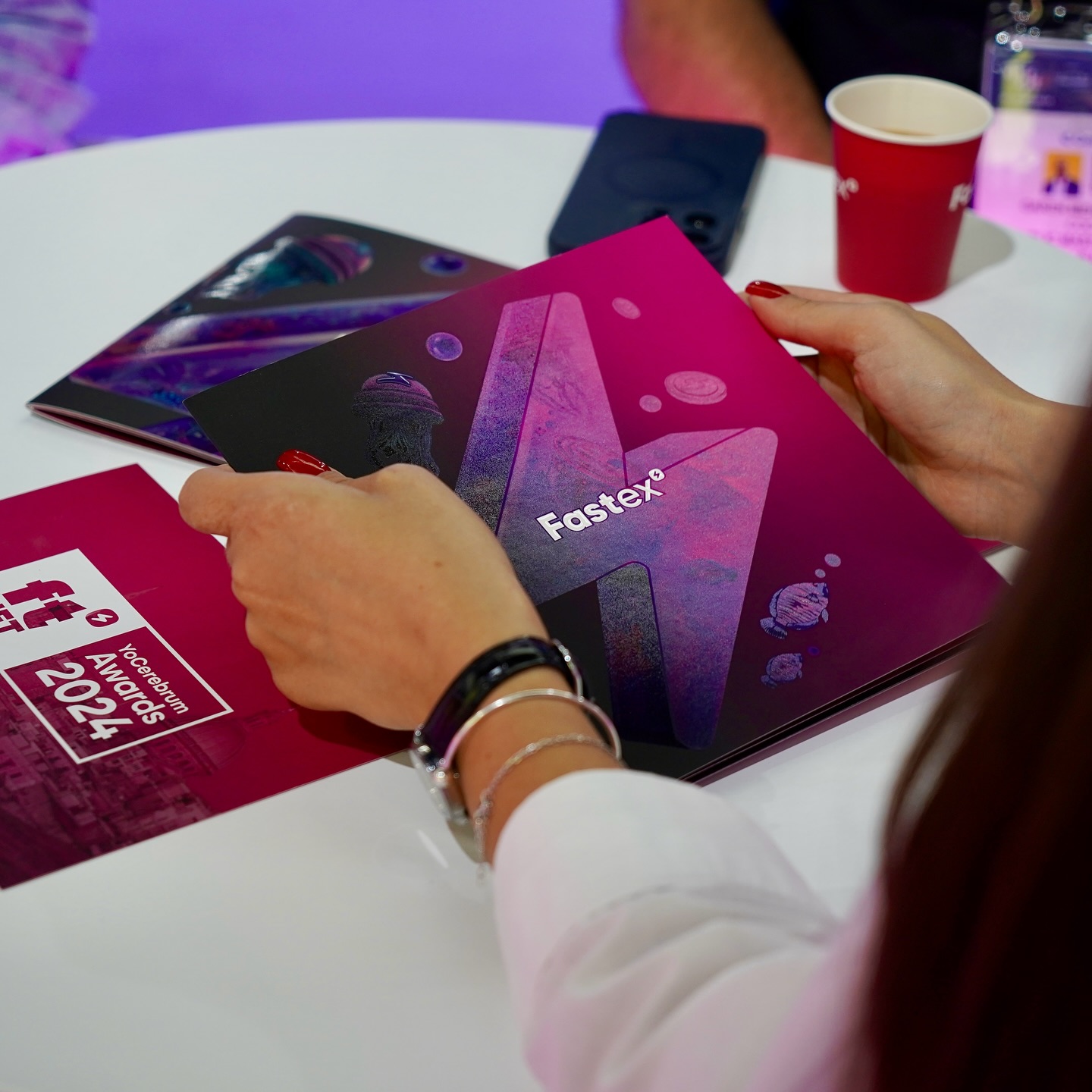 Fastex - Day 2 at the #futureblockchainsummit was all set...