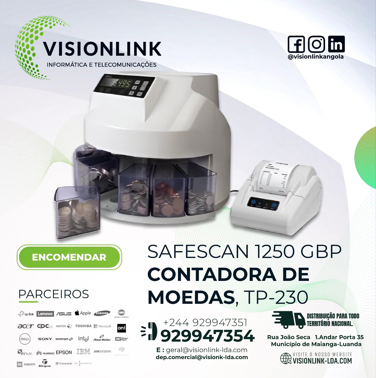 VisionLink - Informática e Telecomunicações | Luanda