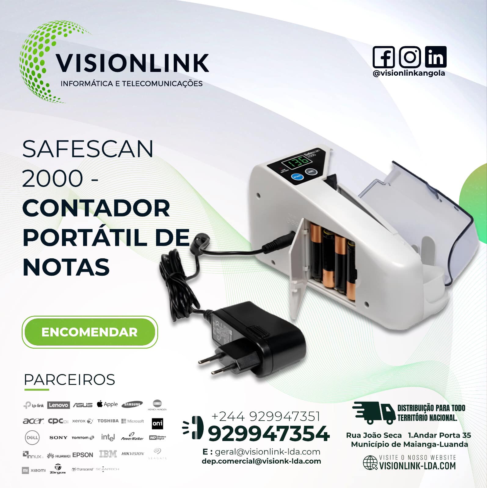 VisionLink - Informática e Telecomunicações | Luanda