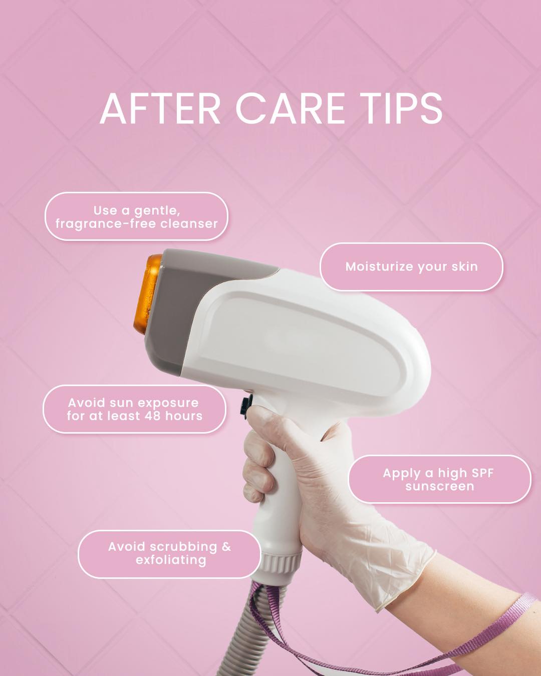 Fixlite - Laser Aftercare Made Simple with These 5 Tips🤍 العناية بعد ...