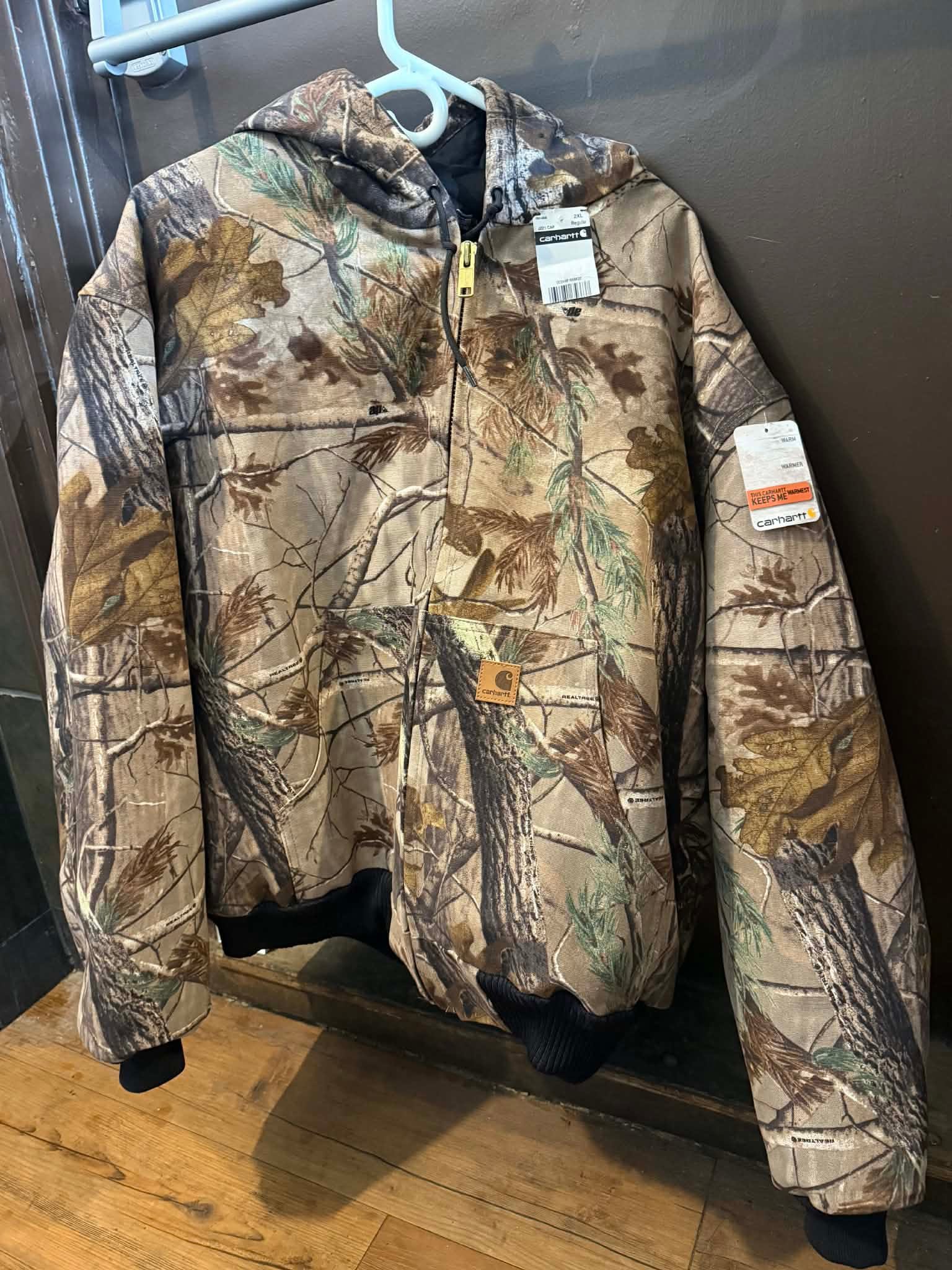Brand new, with tags, Carhartt Active Jacket L
