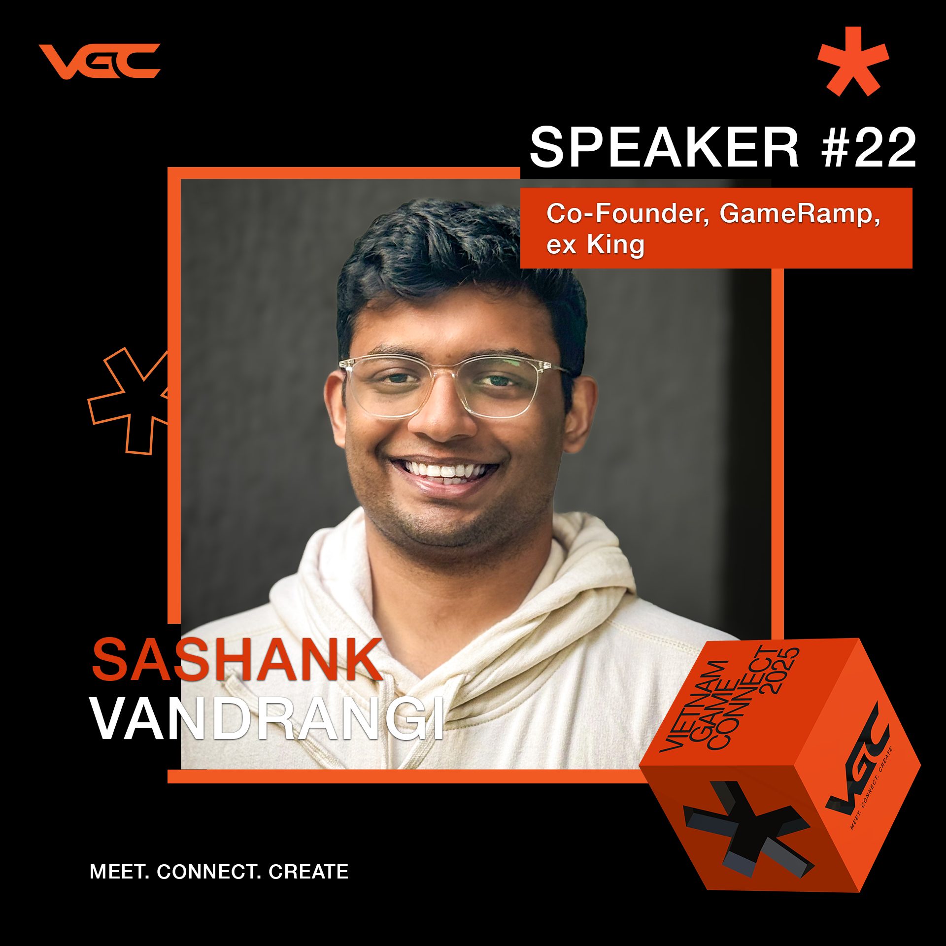 Vietnam - 🎤 VGC SPEAKER #22: SASHANK VANDRANGI - CO-FOUNDER GAMERAMP ...