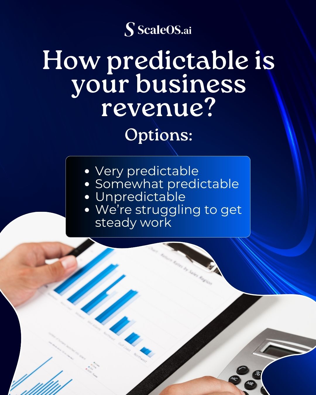 Scaleos.ai - 📊 How consistent is your revenue month-to-month ...