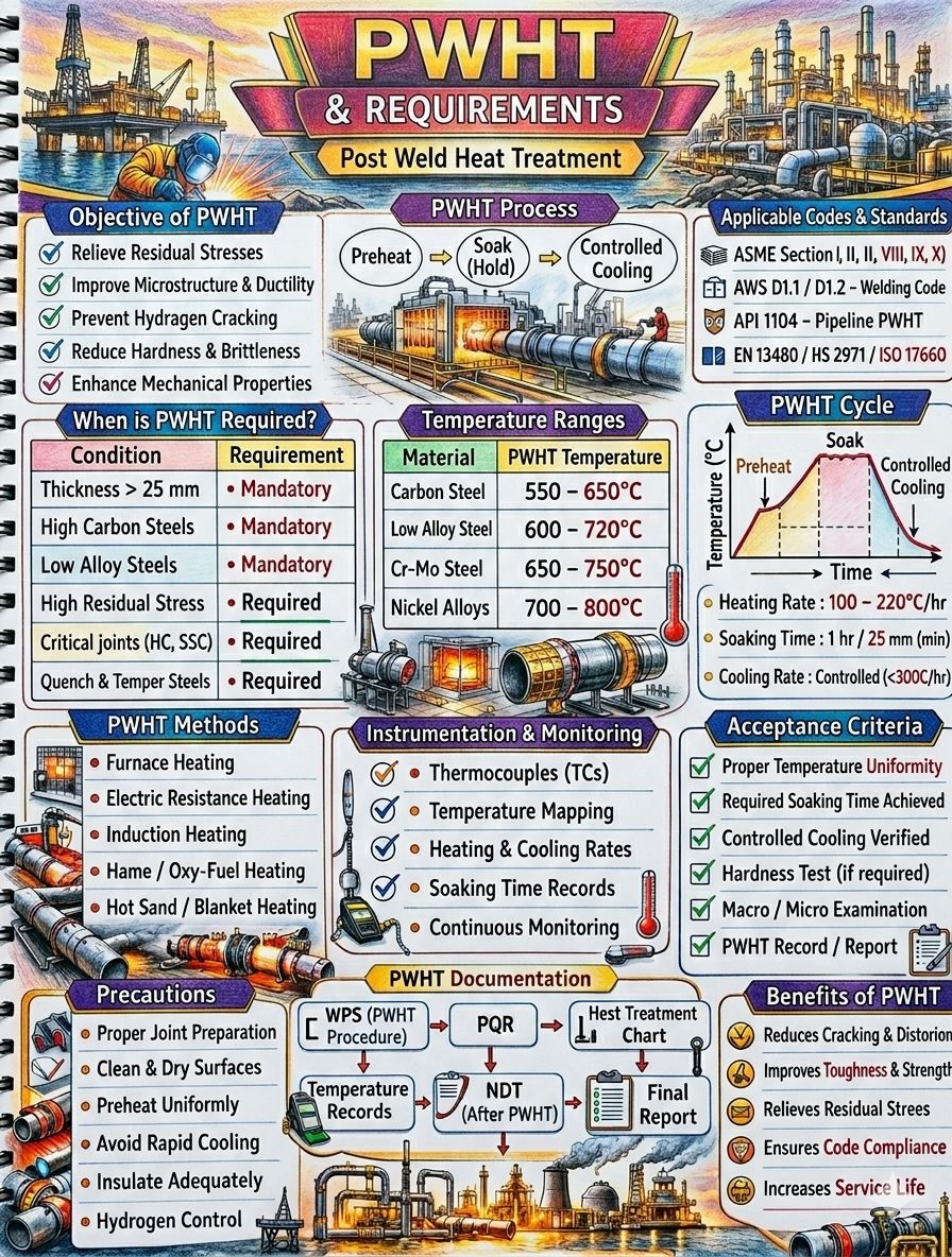 Engineering - PWHT Requirements - A Technical Overview Post Weld Heat ...