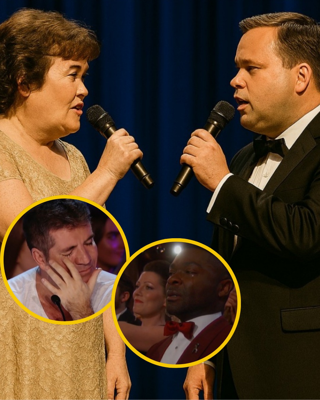 Susan Boyle and Paul Potts reunite for 'Ave Maria' duet