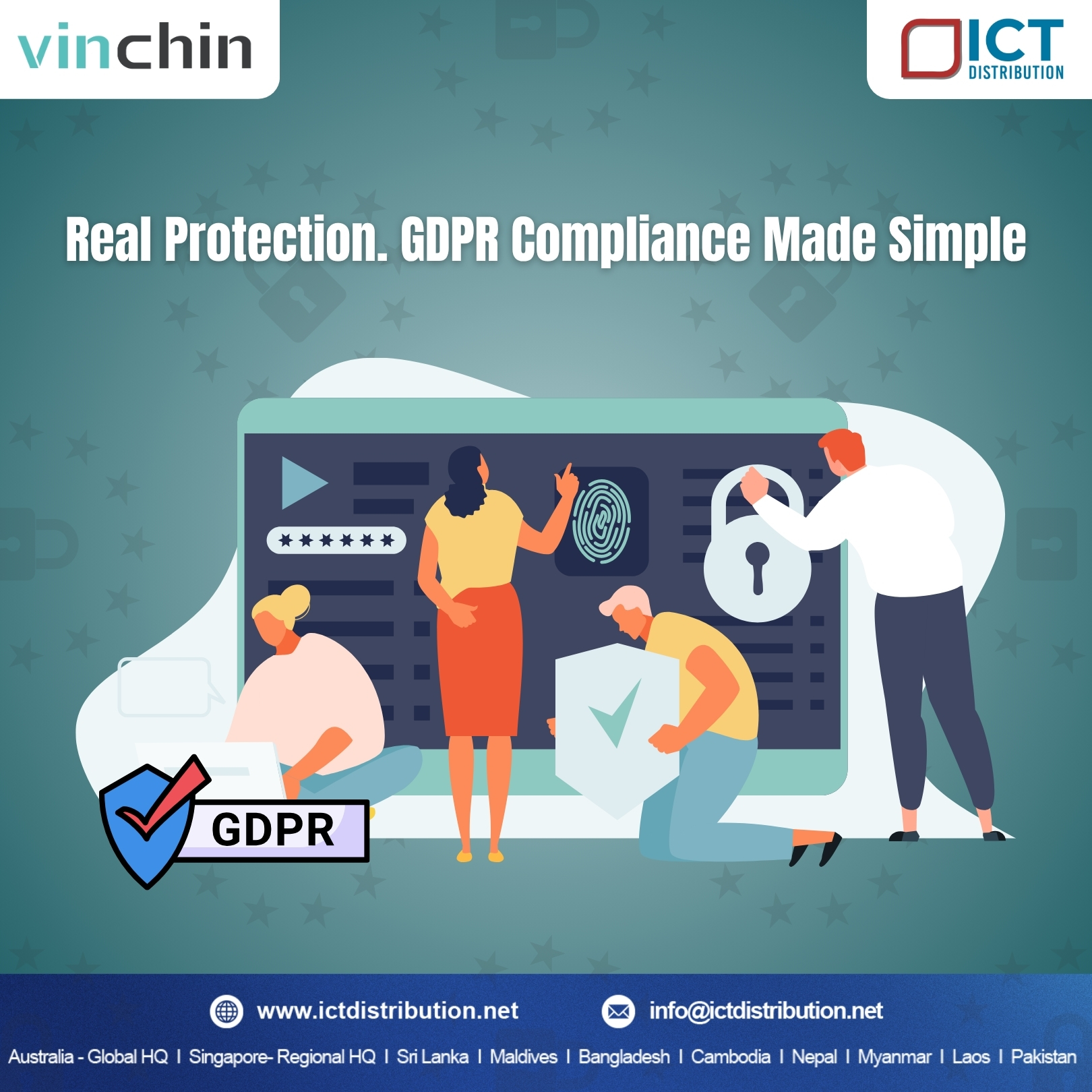 ICT - GDPR compliance shouldn’t feel like a full-time job. With Vinchin ...