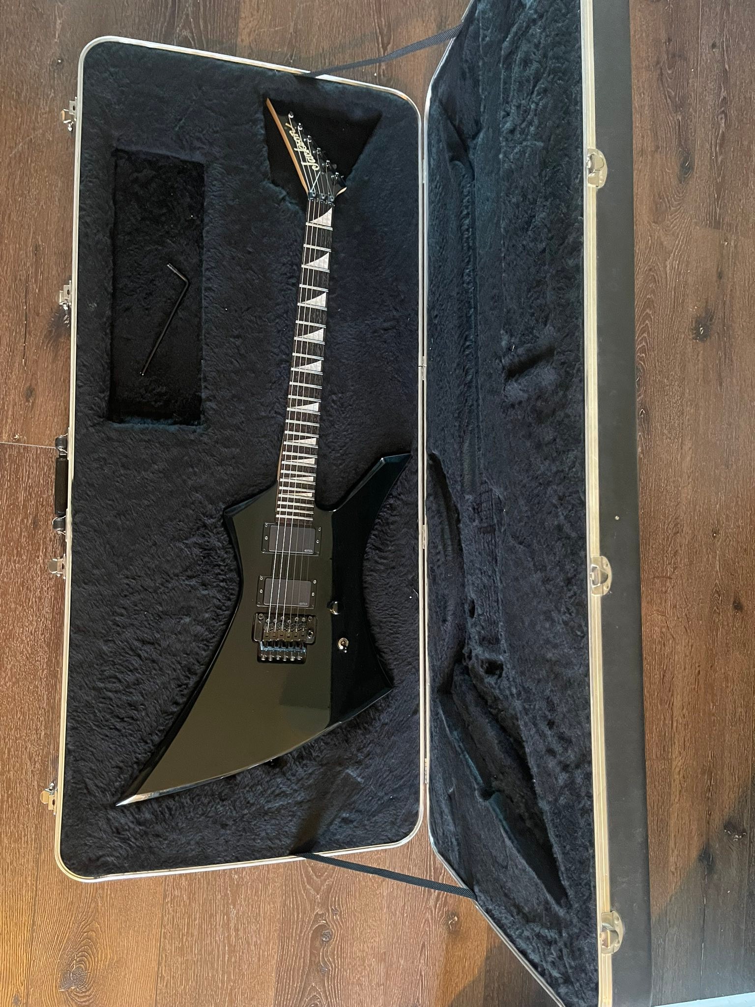 Jackson Kelly guitar with EMG 81 and 85 pickups