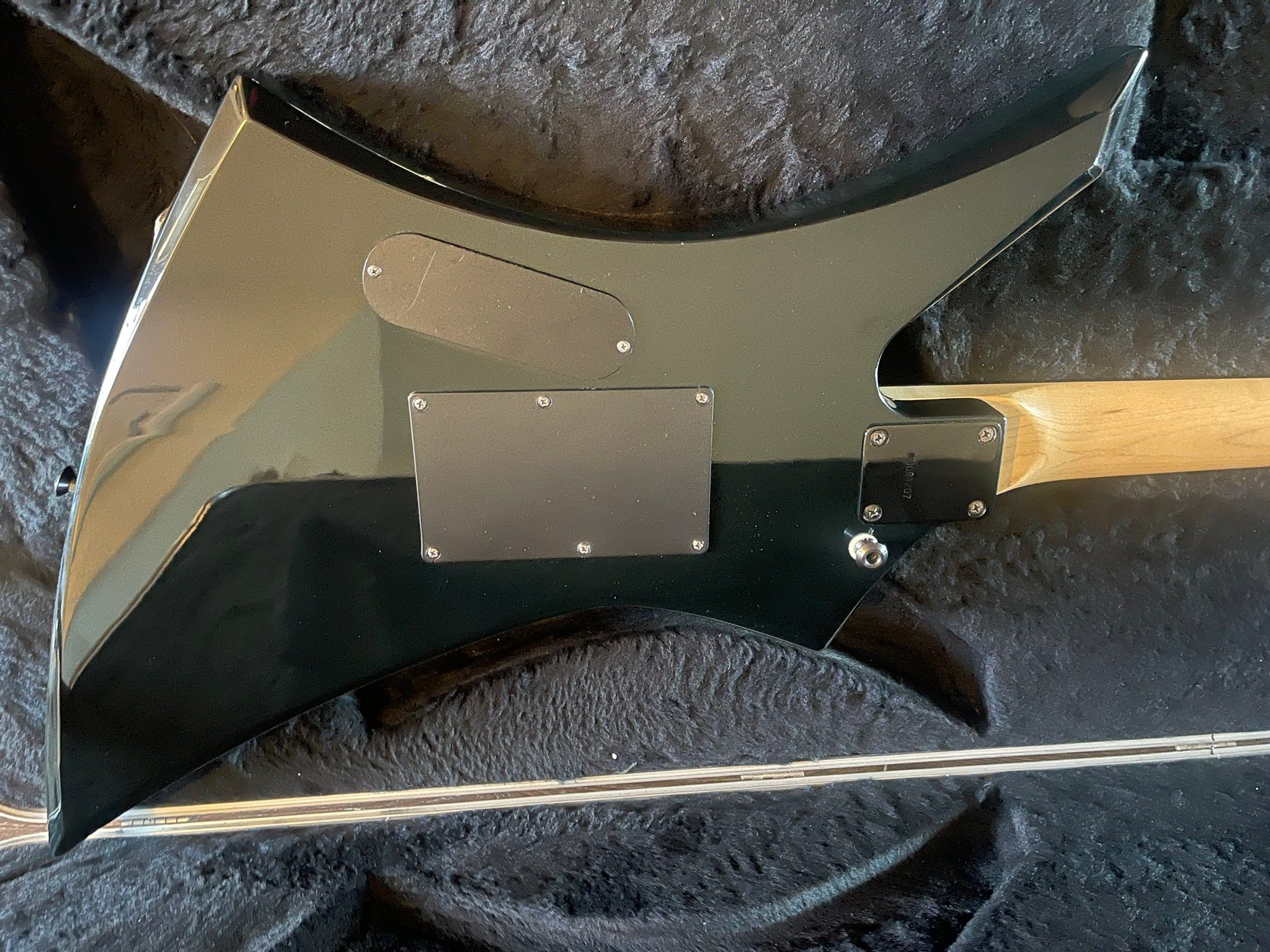Jackson Kelly guitar with EMG 81 and 85 pickups