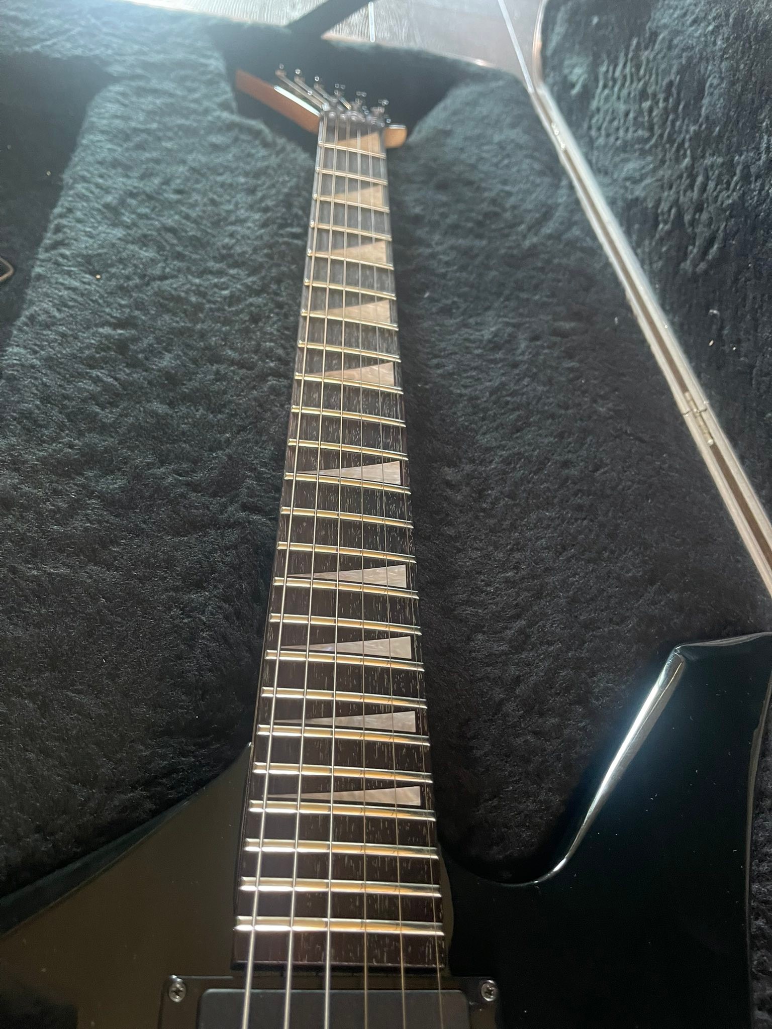 Jackson Kelly guitar with EMG 81 and 85 pickups