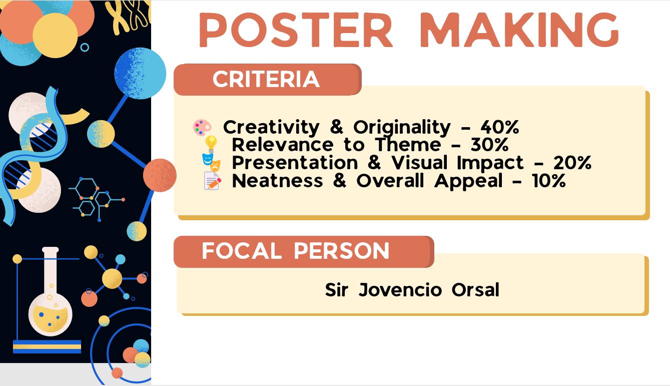 ANHS - 🎨 SCIENCE POSTER-MAKING CONTEST 2025 🎨 In celebration of Science ...