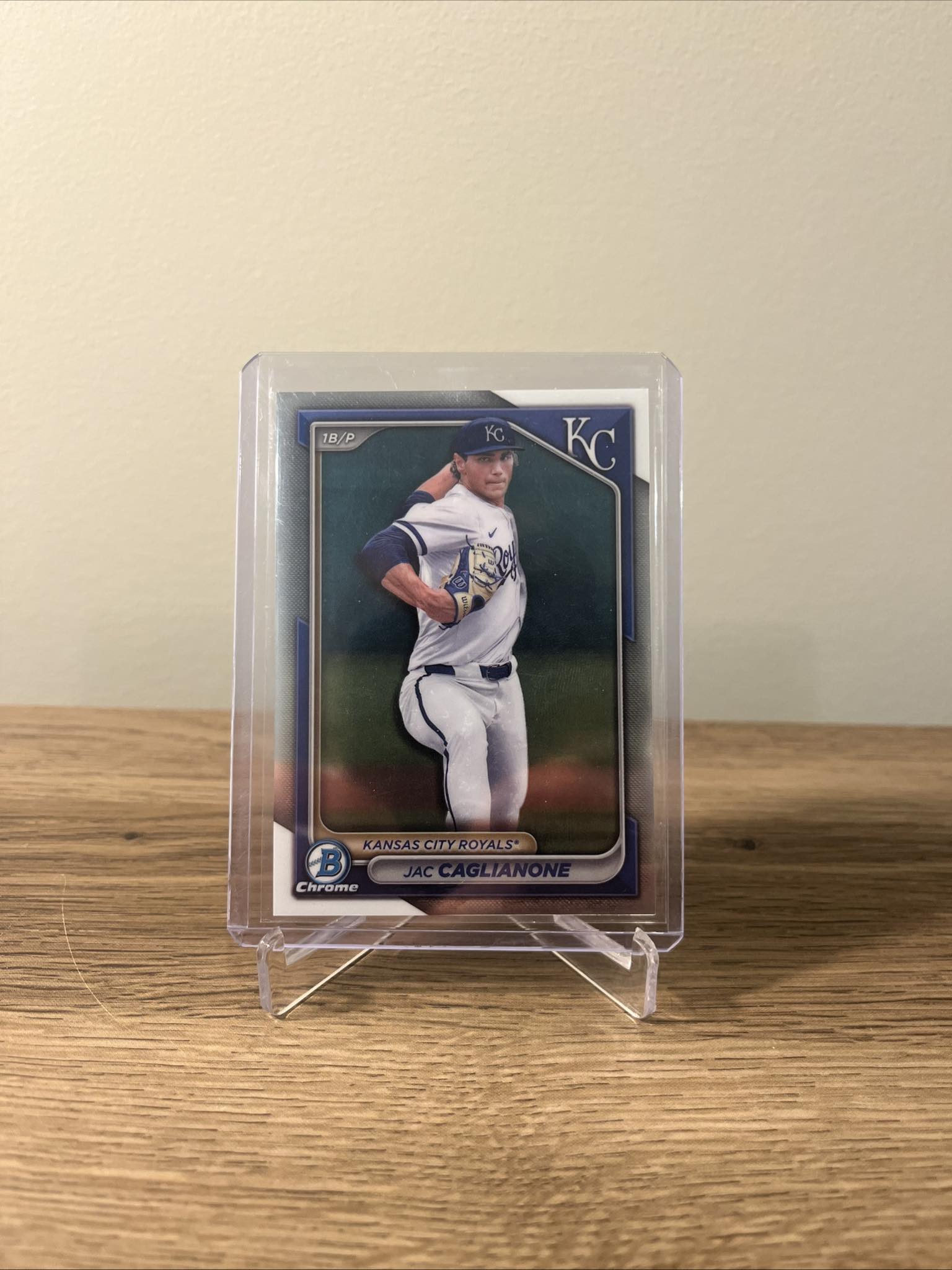 2026 Topps Series 1 Jac Caglianone RC Team Logo Variation SSP 