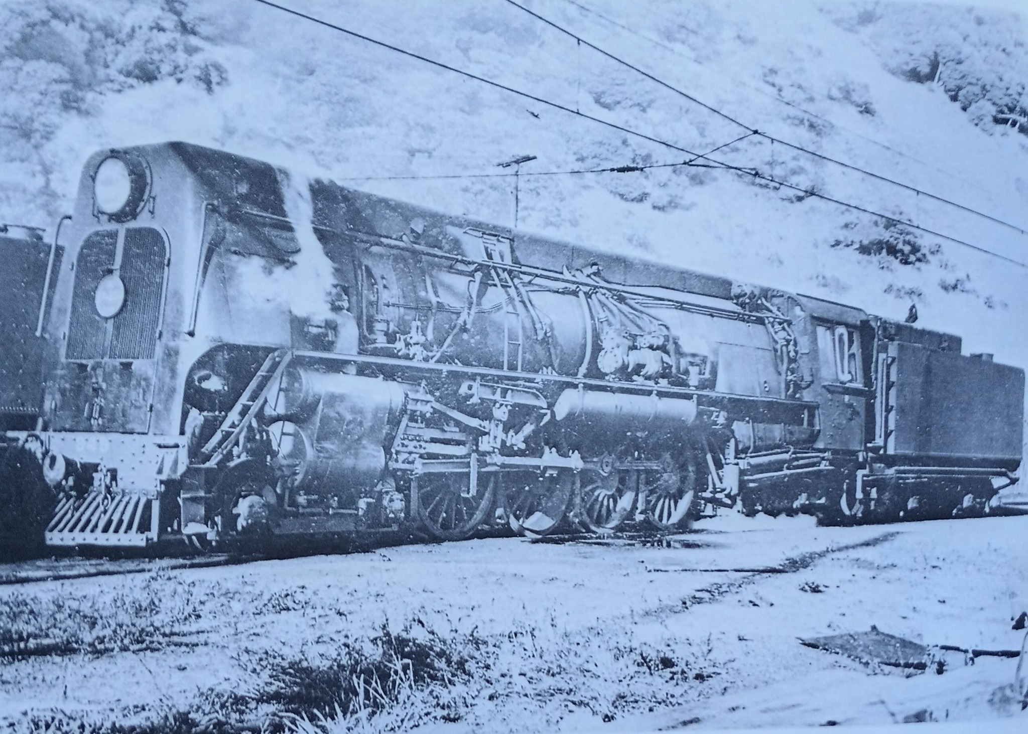 Locomotives Ka 947 and Ka 949 of the Tangwai Disaster in New Zealand