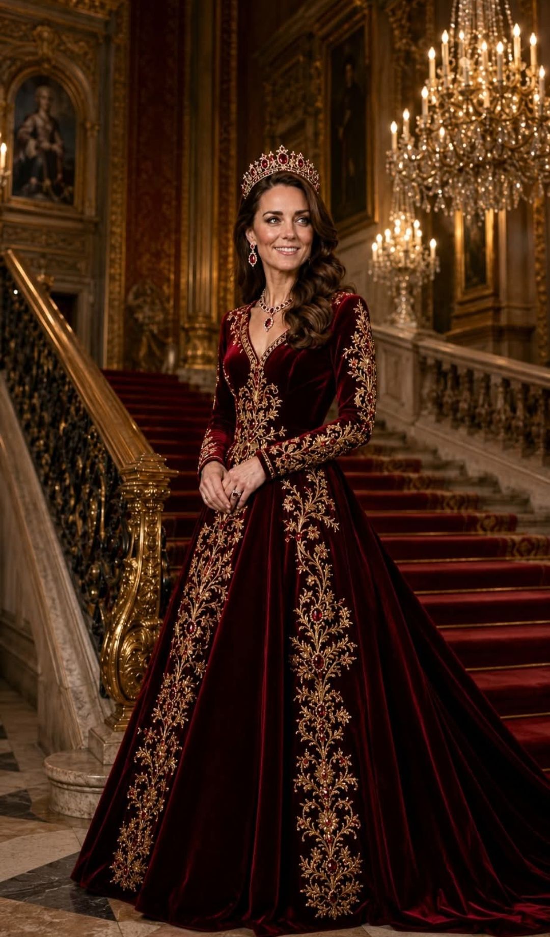 princess kate burgundy dress Catherine looks radiant today in a stunning dress, exuding elegance and warmth at Windsor Castle Plus Size Bridesmaid Dresses Black Short Sleeve Shirt Color:SAME AS PICTURE
