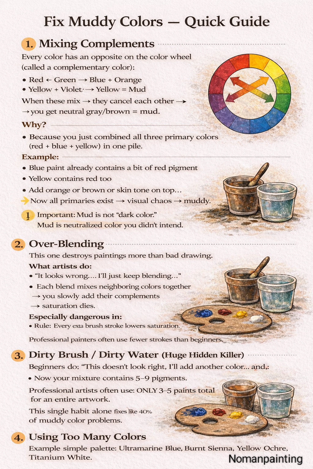 Noman Painting - Ever wonder why your painting suddenly... | Facebook