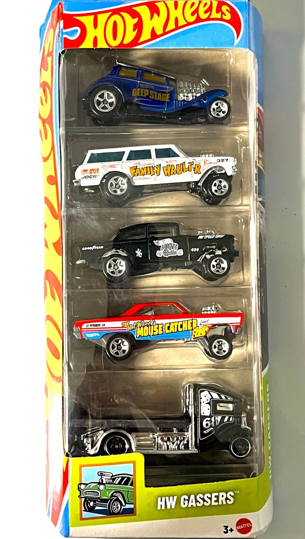 Hot Wheels Pack Rare Gasser - Édition Très Recherchée 2024 - Modèle Chevy 1:64 - Neuf
